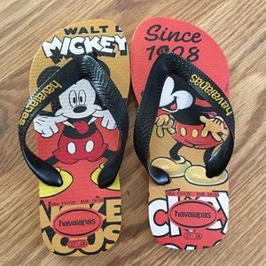 Havaianas Disney Mickey Mouse Flip Flops‎ Sandals